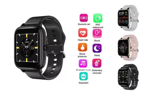 SIXI Bluetooth Okosóra - Pulzusmérő, lépésszámláló és alvásfigyelő funkcióval