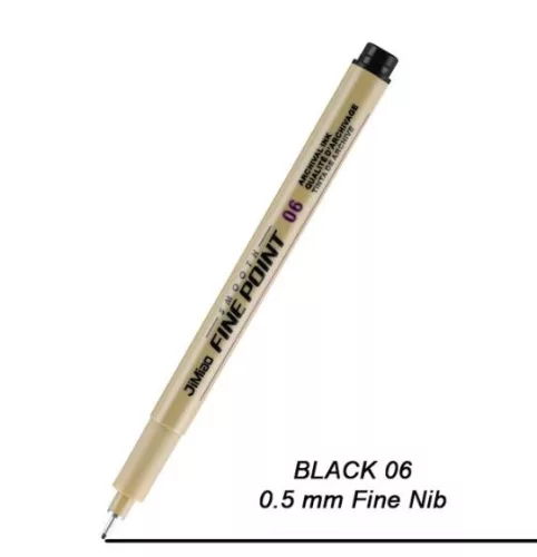 Finomhegyű filctoll készlet - 9db