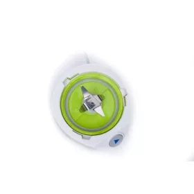Elektromos turmixgép 2 palackkal, zöld - 800W