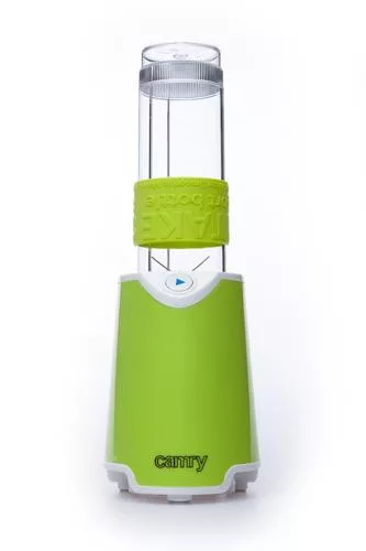 Elektromos turmixgép 2 palackkal, zöld - 800W