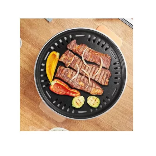 Hordozható fa/szén grill
