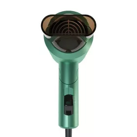Hajszárító összecsukható fogantyúval, zöld - 1200W