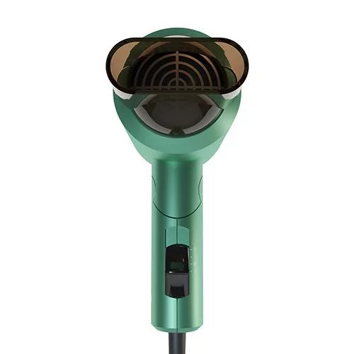 Hajszárító összecsukható fogantyúval, zöld - 1200W