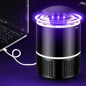 UV fényes rovarcsapda, 18,5x12cm - fekete