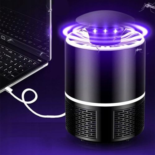 UV fényes rovarcsapda, 18,5x12cm - fekete