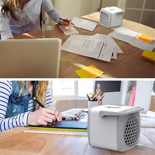 Hordozható mini léghűtő szűrővel - USB