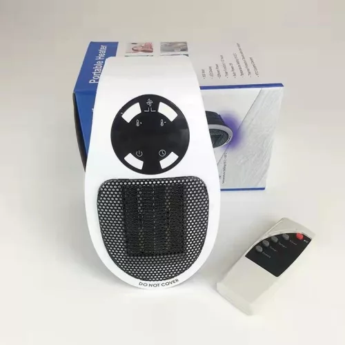 Konnektoros kicsi hősugárzó távirányítóval - 500W