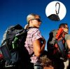 Napelemes külső akkumulátor beépített zseblámpával