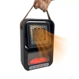   Hordozható elektromos LED kandalló távirányítóval - 600W