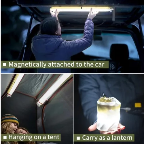 Felfújható kempinglámpa - USB