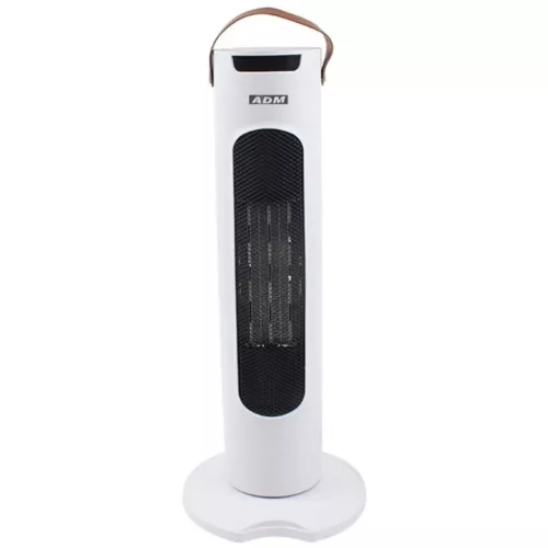 ADM elektromos torony fűtőtest távirányítóval és LED kijelzővel - 1500W