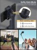 Selfie stick 2 tengelyes stabilizátorral és lámpával