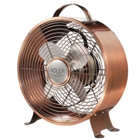 Fém ventilátor 50W - réz színű