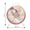 Fém ventilátor 50W - réz színű