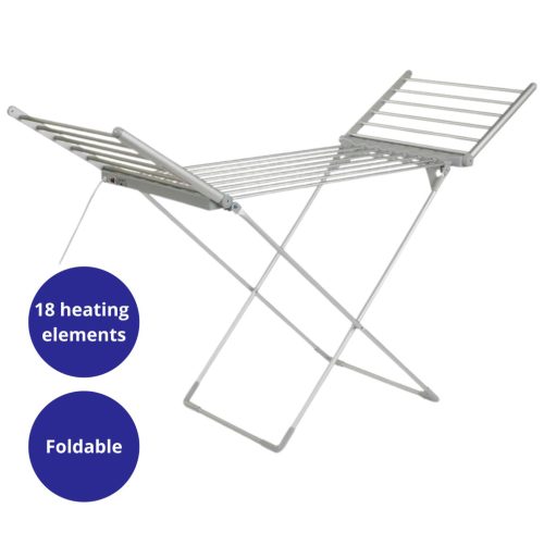 Szárító elektromos fűtőelemekkel - 147x54x94cm