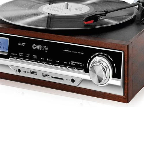 Camry CR 1168 Lemezjátszó - Barna