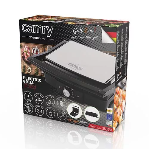 Camry CR 3053 elektromos grill - 2500 W
