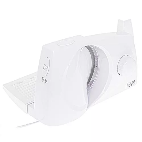Adler AD 4703 szeletelőgép 400W - fehér