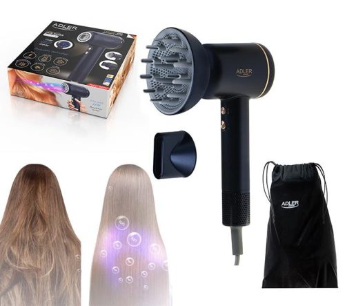 Adler AD 2270 hajszárító 1800W - rózsaszín