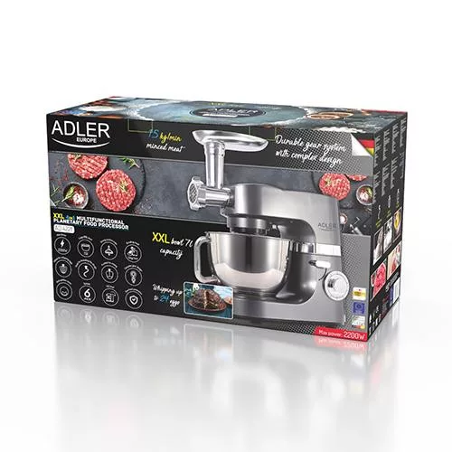 Adler AD 4221 konyhai robotgép - 2200W