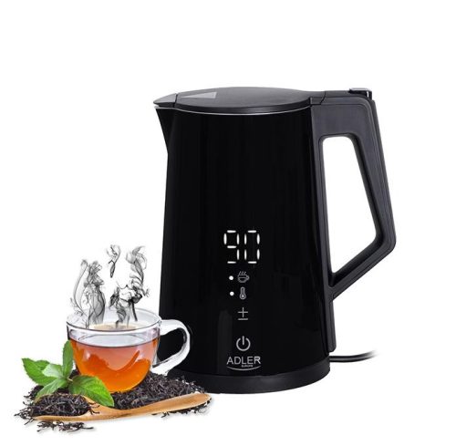 Adler AD 1345 elektromos vízforraló 1,7l 2200W - fehér