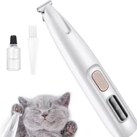 Akkumulátoros kisállat szőrvágó - USB