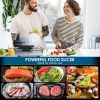Állítható konyhai szeletelő rozsdamentes acél pengével