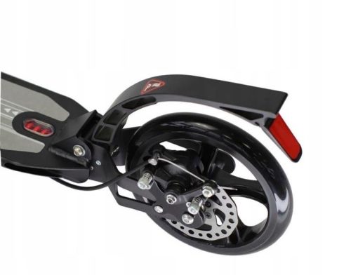 Összecsukható roller kéz és lábfékkel - fekete