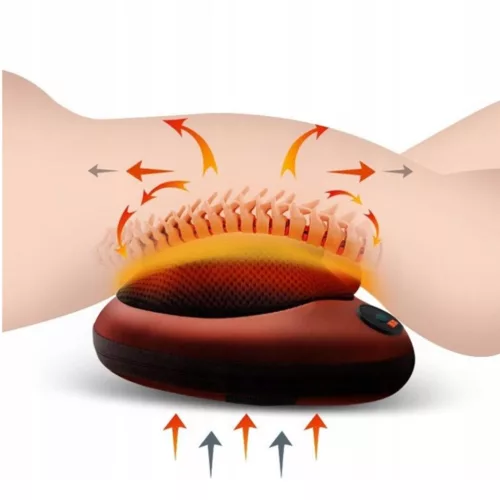 Shiatsu masszázspárna fűtő funkcióval
