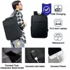 Lopásbiztos vízálló hátizsák USB porttal - 20l
