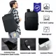 Lopásbiztos vízálló hátizsák USB porttal - 20l