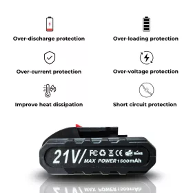 ADM Lítium akkumulátor elektromos metszőollóhoz - 21V