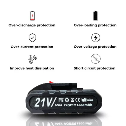 ADM Lítium akkumulátor elektromos metszőollóhoz - 21V