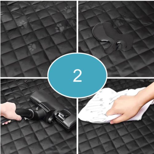 Univerzális autó ülésvédő. fekete - 169x116cm